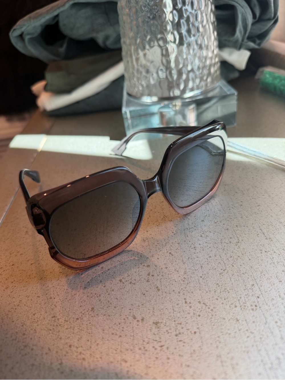 Christian Dior Women’s Oversized Square Sunglasses - Brown Gradient